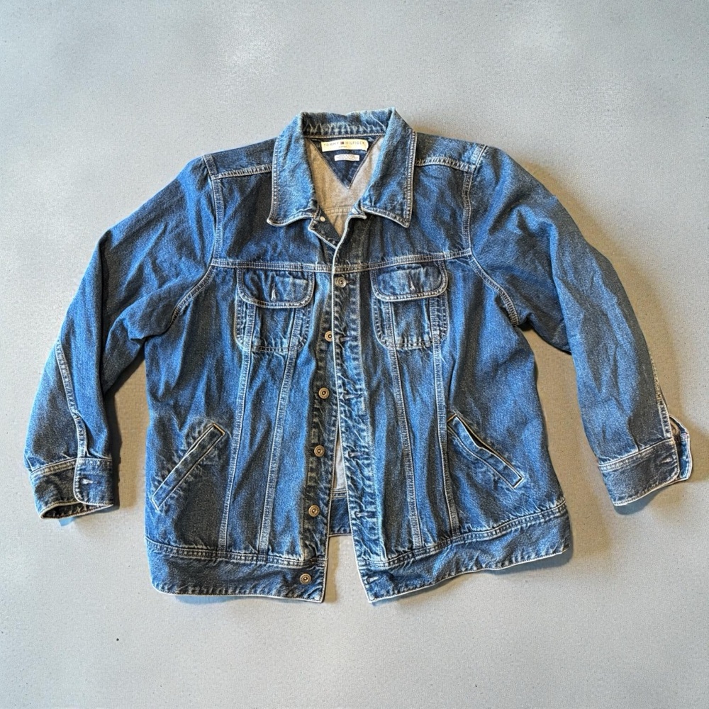 Y2K Tommy Hilfiger Classic Blue Denim Jacket